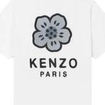 Футболка Relax с вышивкой Boke Flower KENZO, белый - фото 4