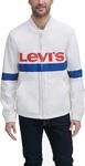 Мужская легкая куртка-бомбер Levi's в стиле ретро, White - фото 4