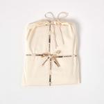 Простыня Homescapes кремовый, 140/190 см - фото 4