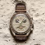 Мужские часы 42 мм Coffee SO33T100 SWATCH - фото 5