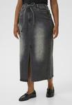 Юбка Kaffe Curve Denim skirt, Medium Grey Denim/Grey Denim - фото