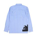 Рубашка Pleasures Fetch Long-Sleeve Shirt, Blue - фото 2