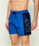 Пляжные шорты regular fit Ea7, синий - фото