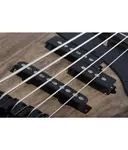 Бас-гитара Schecter Model-T 5 струн Экзотический черный Лимба - фото 3