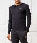 Лонгслив мужской Ea7 базовый, черный - фото 3