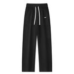 Повседневные брюки унисекс DOKI, серый (Айс шелк рабочий стиль 9816) - фото