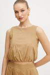 Блузка Emme Marella, бежевый - фото 4