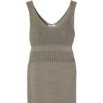 Вязаное макси-платье MaxMara, army зеленый - фото 6