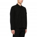 STONE ISLAND Длинный рукав рубашка с нашивкой компас, Black - фото 5