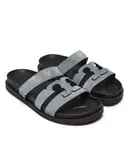 Кожаные тапочки Инес Tory Burch, синий - фото 3