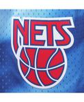 Мужские синие шорты из Нью-Джерси Nets Hardwood Classics Swingman Mitchell & Ness - фото 4