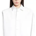 Рубашка унисекс белая Balenciaga, белый - фото 6