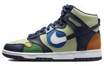 Nike Dunk High See Through Pistachio Midnight Navy (W) - фото