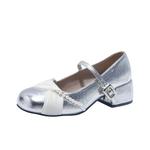 Medd Туфли Mary Jane женские красные - фото 9