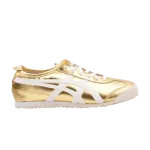Кроссовки Onitsuka Tiger Mexico 66 'Gold White', золотой - фото
