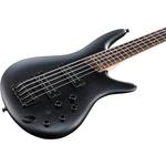 Ibanez SR305EB 5-струнная электрическая бас-гитара, потертая, черная - фото