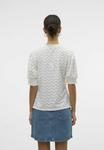 Футболка Vero Moda VMTHAS, Snow White/White - фото 3