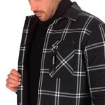 Мужская фланелевая рубашка Rossignol, Black - фото 4
