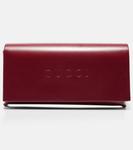 Овальные солнцезащитные очки с кристаллами Gucci, Silver-Silver-Red - фото 5