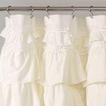 Занавеска для душа Lush Decor Kemmy, белый - фото 2