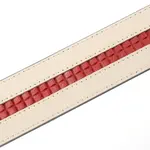 Кожаный ремень Anthoni Crown с дизайнерской застежкой, черный - фото 3