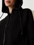 Толстовка с капюшоном на молнии GUESS, черный - фото 2