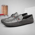 BAGE Мокасины унисекс коричнево-серые, цвет Gray - фото 4