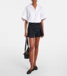 Структурные джинсовые шорты Frame, Axiom - фото 2