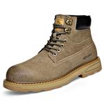 Мужские ботинки Martin черные Cachiotti, желтые с подкладкой - фото 11