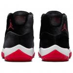 11 Retro Bred Velvet Женская Jordan, Черный Красный - фото 4