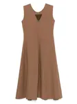 Платье миди Antonia Skall Studio, коричневый - фото 2