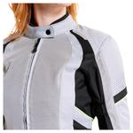 Куртка женская текстильная Т-2202 Fastway, серый/черный - фото 12