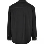 Рубашка Urban Classics Oversized Denim Pocket, черный - фото 4