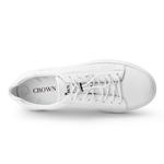 Мужские белые скейтерские кроссовки Low-Top One Yard Larger CROWN - фото 3