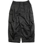 Штаны карго с кулиской Needles, черный - фото