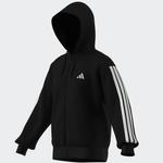 ADIDAS Мужская хлопковая куртка с капюшоном - черная - фото 6