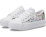 Кроссовки Keds Kids Triple UP-Glitter Under Glas, цвет White/Glitter - фото