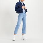 Джинсовая куртка женская темно-синяя Levi’S - фото 6