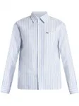 Рубашка из органического хлопка Lacoste, синий - фото