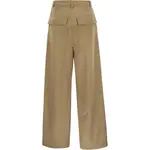 Брюки Weekend Max Mara Nebbie Wide Leg WEEKEND MaxMara, Light Umber - фото 4