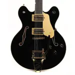 Гитара Gretsch Broadkaster LX с центральным блоком и тремоло Bigsby, черная - фото