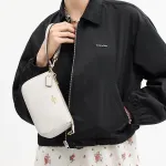 COACH Сумка женская маленькая белая из искусственной кожи - фото 6