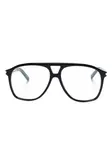 Очки-пилоты Saint Laurent Eyewear, черный - фото