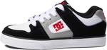Кроссовки DC Kids Pure Sneaker DC, цвет White/Black/Red - фото 4