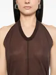 Топ Halter T Rick Owens, коричневый - фото 5