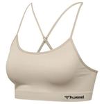 Спортивный бюстгальтер Hummel Juno  Seamless, серый - фото 3