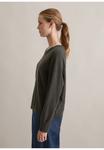 Джемпер Marc O'Polo DENIM PULLOVER LONG SLEEVE, Dark Green Melange/Dark Green - фото 5
