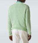 Кашемировый свитер Auralee, Light Green - фото 4