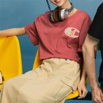 Футболка унисекс Champion, серый/синий - фото 13