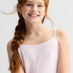 Детская майка-топ 6-20 core cami в размерах regular и plus So, Maria Pink - фото 3